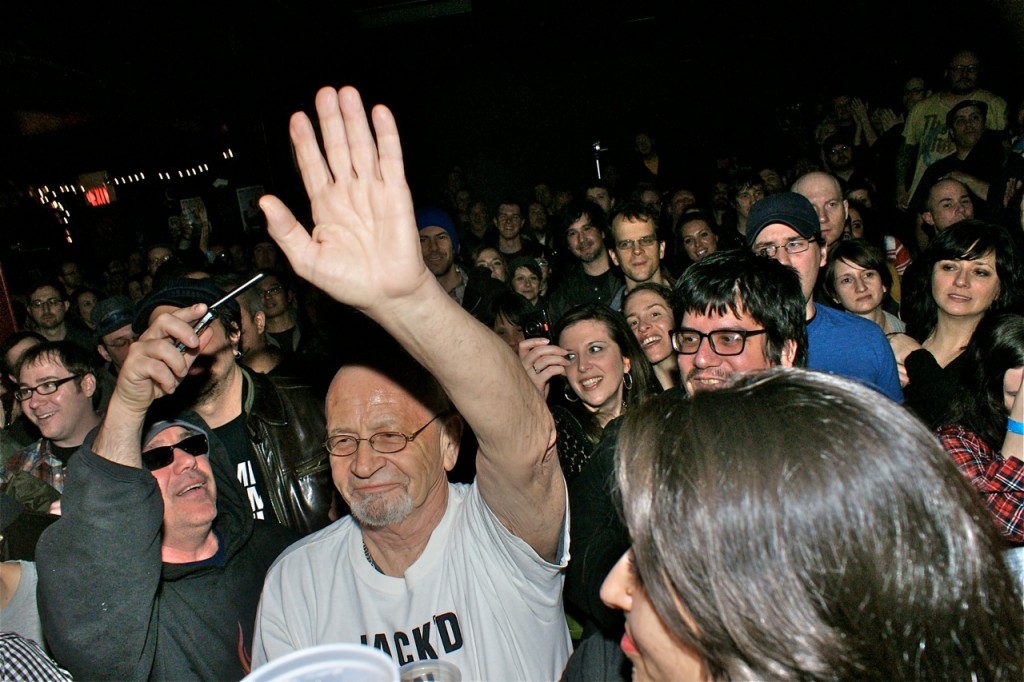 Jack Leto in crowd at Maxwell's (photo by HJWimages)